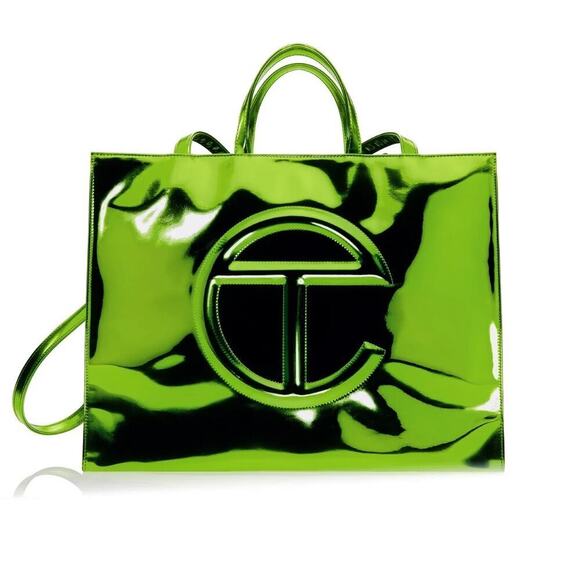 Telfar Handbags - Telfar Large Shopping Bag GEMERALD